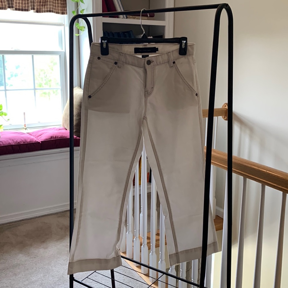 Calvin Klein Low Waisted Capris